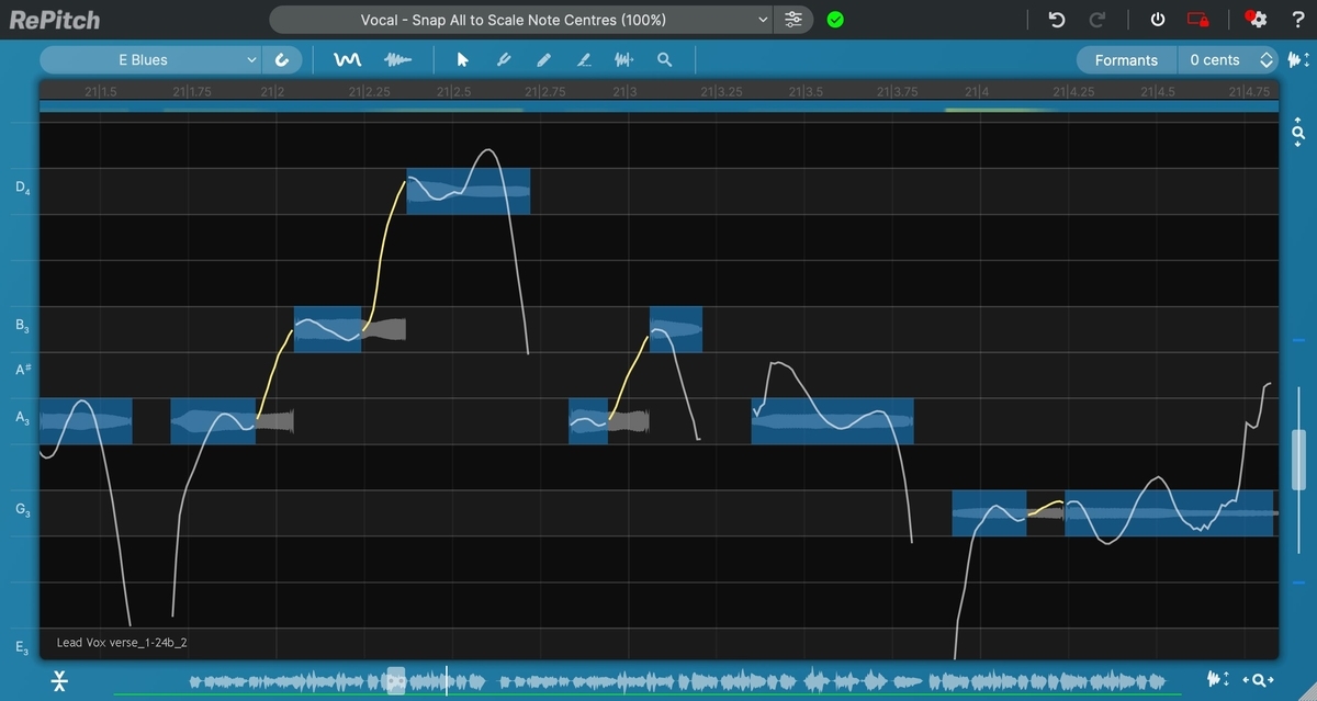 ナチュラルなボーカル補正を実現するプラグインSYNCHRO ARTS RePitch