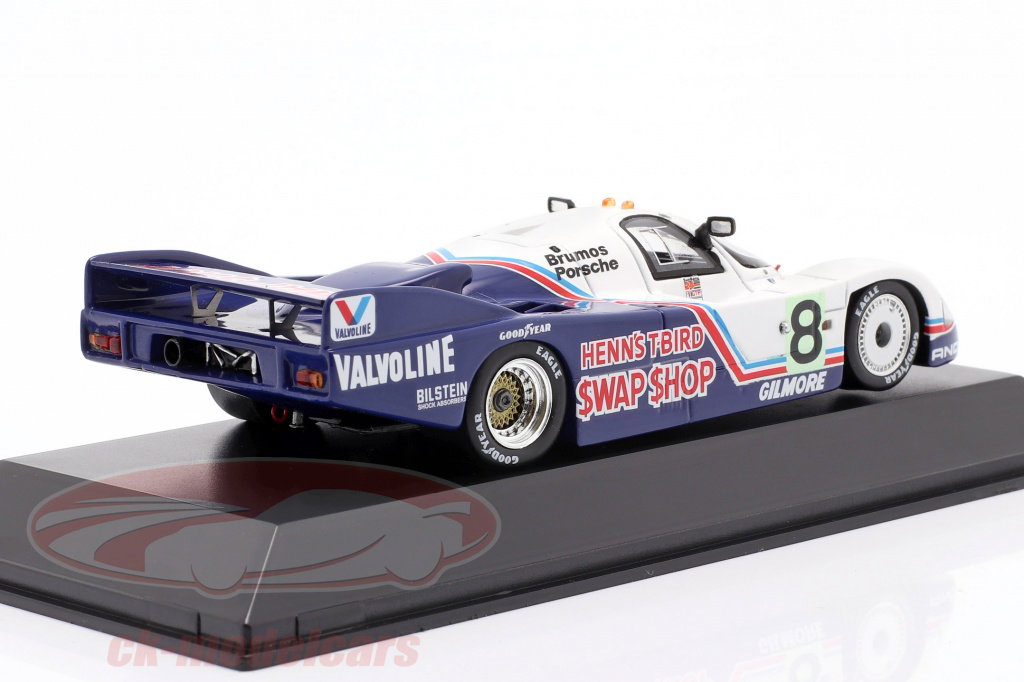 Spark 1:43 Porsche 956 #8 Winner 24h Daytona 1985 Henn's Swap Shop