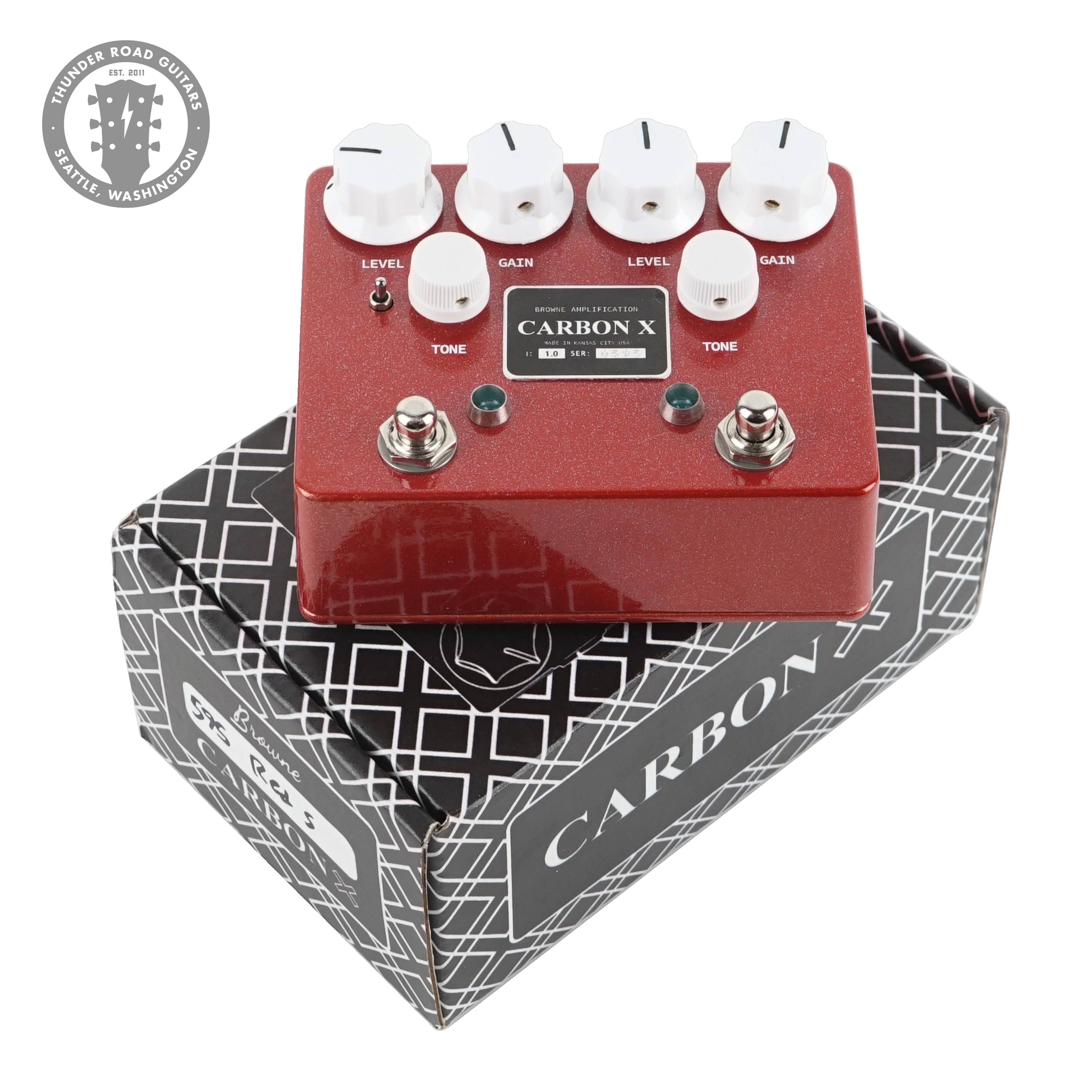 Thunder Road Guitars - Used Browne Amplification Carbon X Pedal