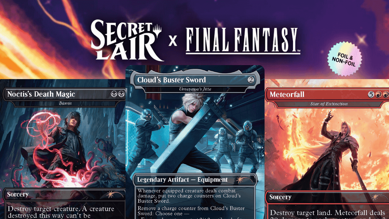 WotC reveals Secret Lair drops for Magic: The Gathering Final Fantasy