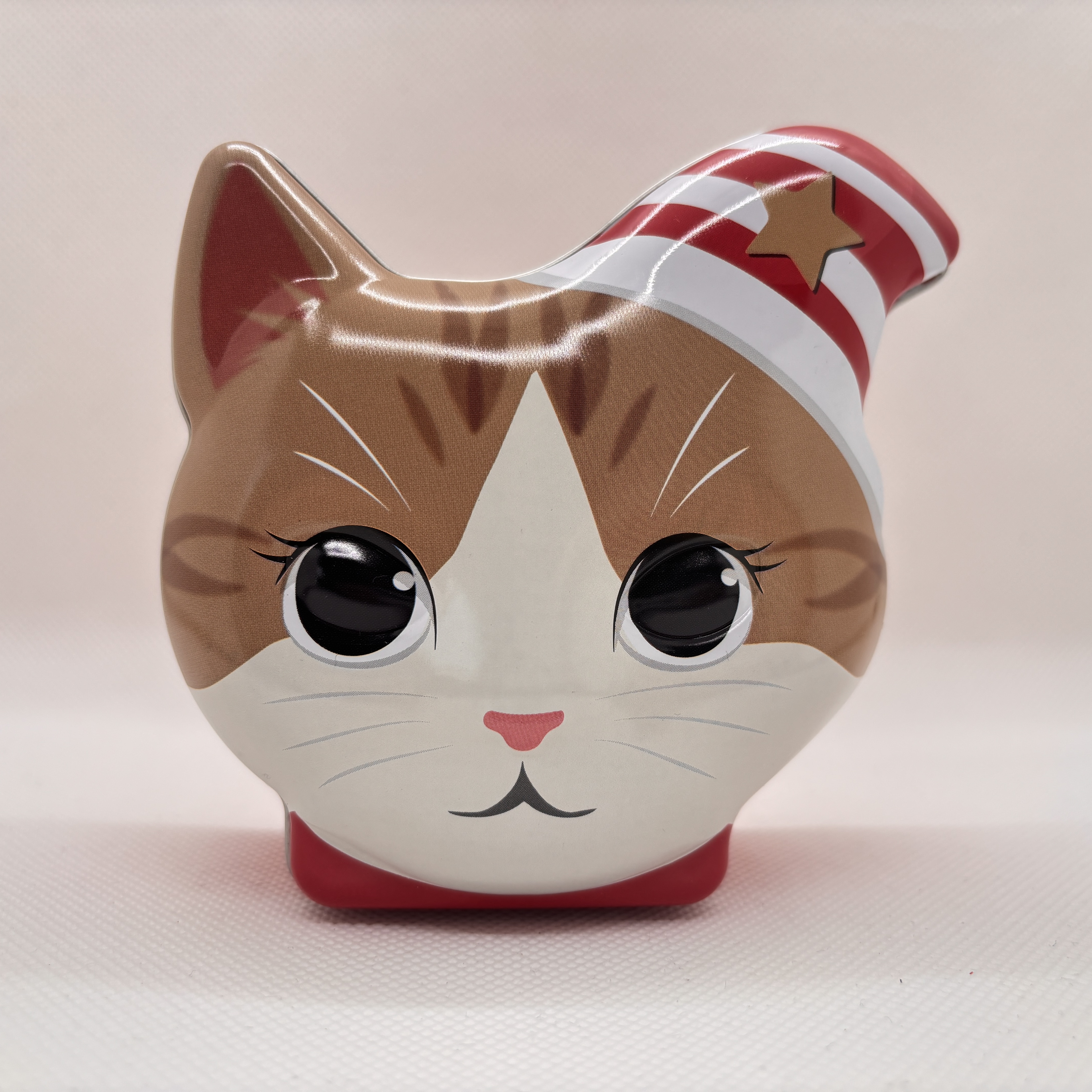 クリスマス ネコ フェイス缶 | 株式会社エウレカ