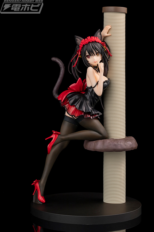 挑発的な表情がセクシー！『デート・ア・ライブIII』黒猫バージョンと