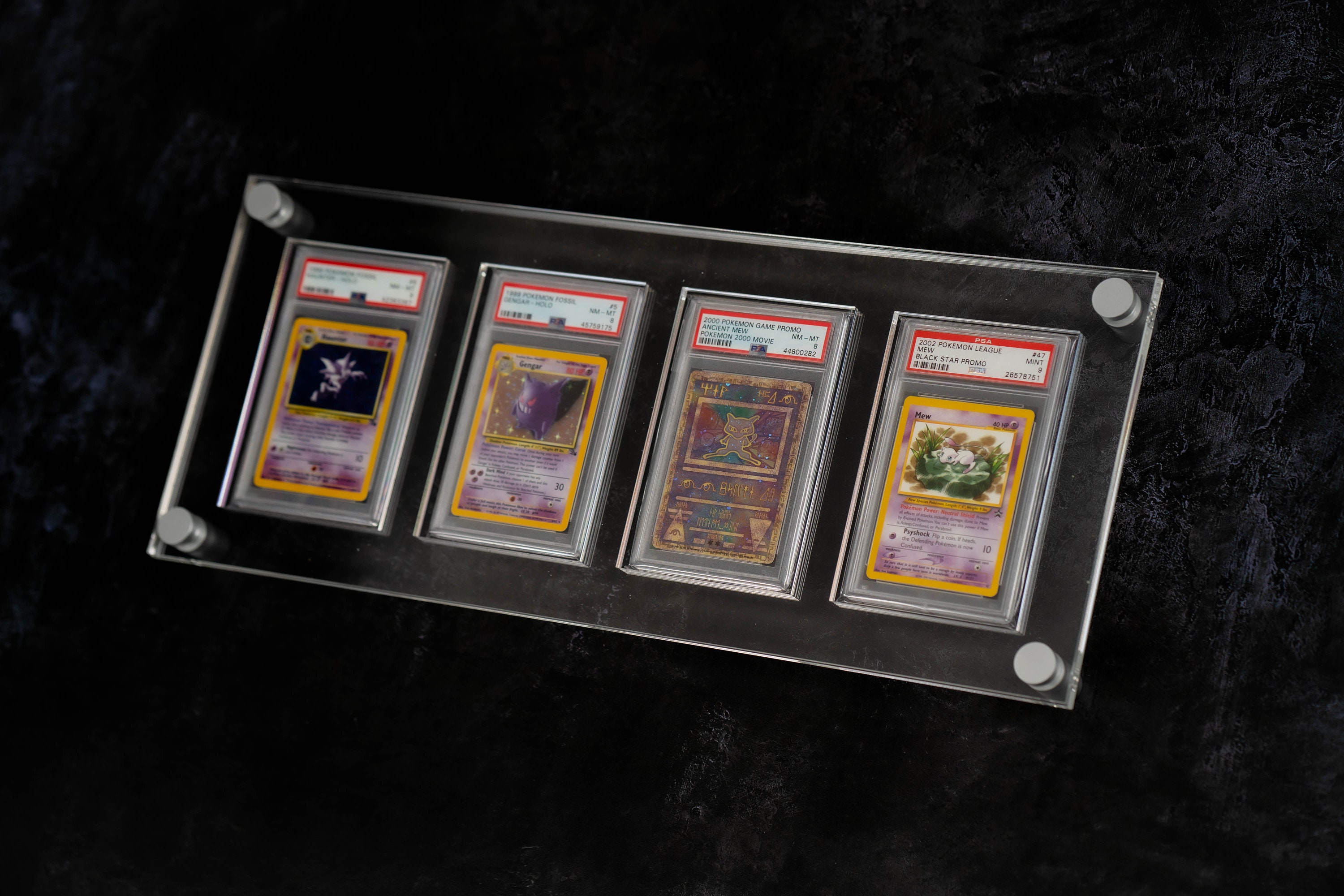 ポケモンカード PSA スラブ ディスプレイ フレーム - 4x1 - Etsy 日本