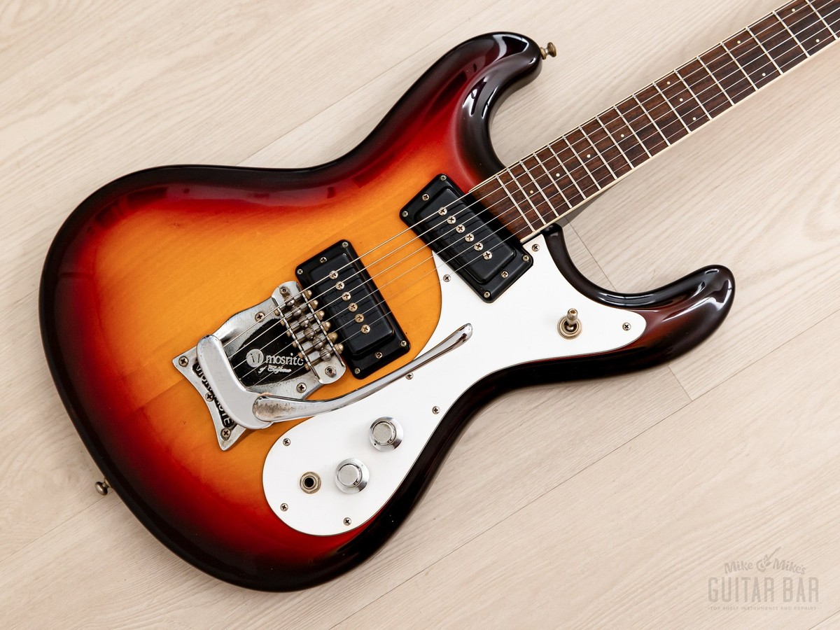 1991 Mosrite Ventures Model USA-Made w/ Vibramute & Case, Semie