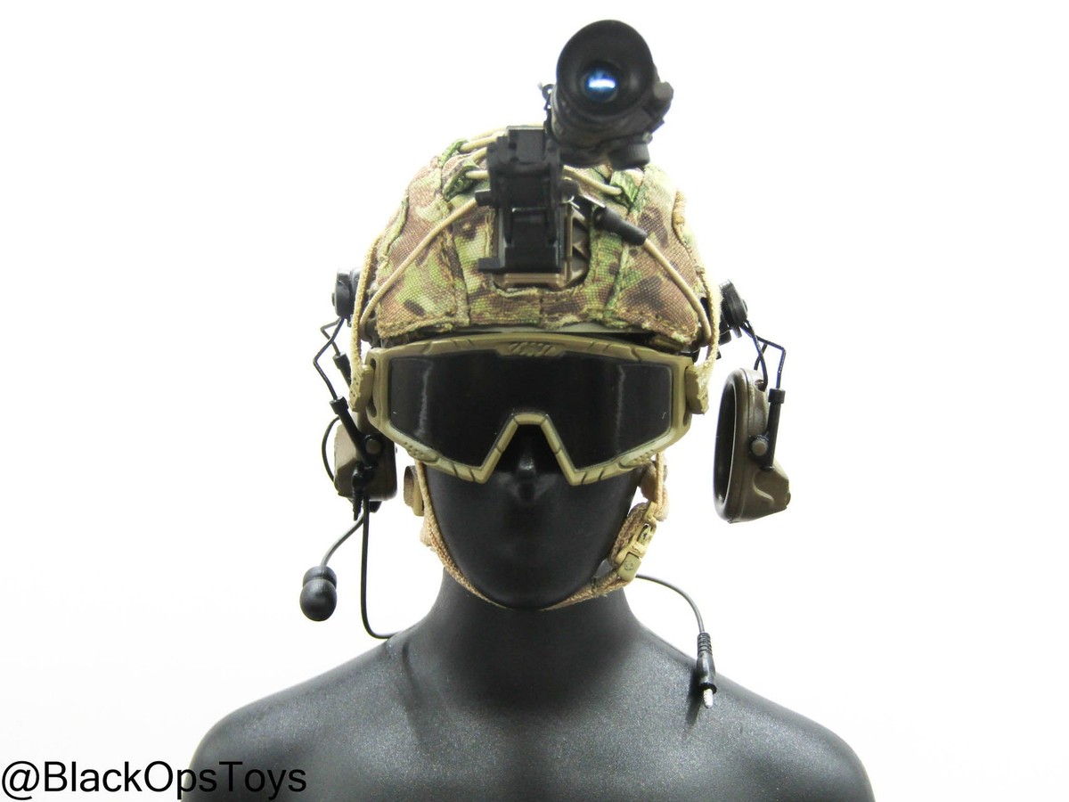 1/6 Scale Toy Russian FSB Alpha Sniper - Multicam Helmet w/NVG
