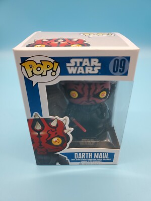FUNKO POP! STARWARS #09 DARTH MAUL (BLUE BOX) | eBay