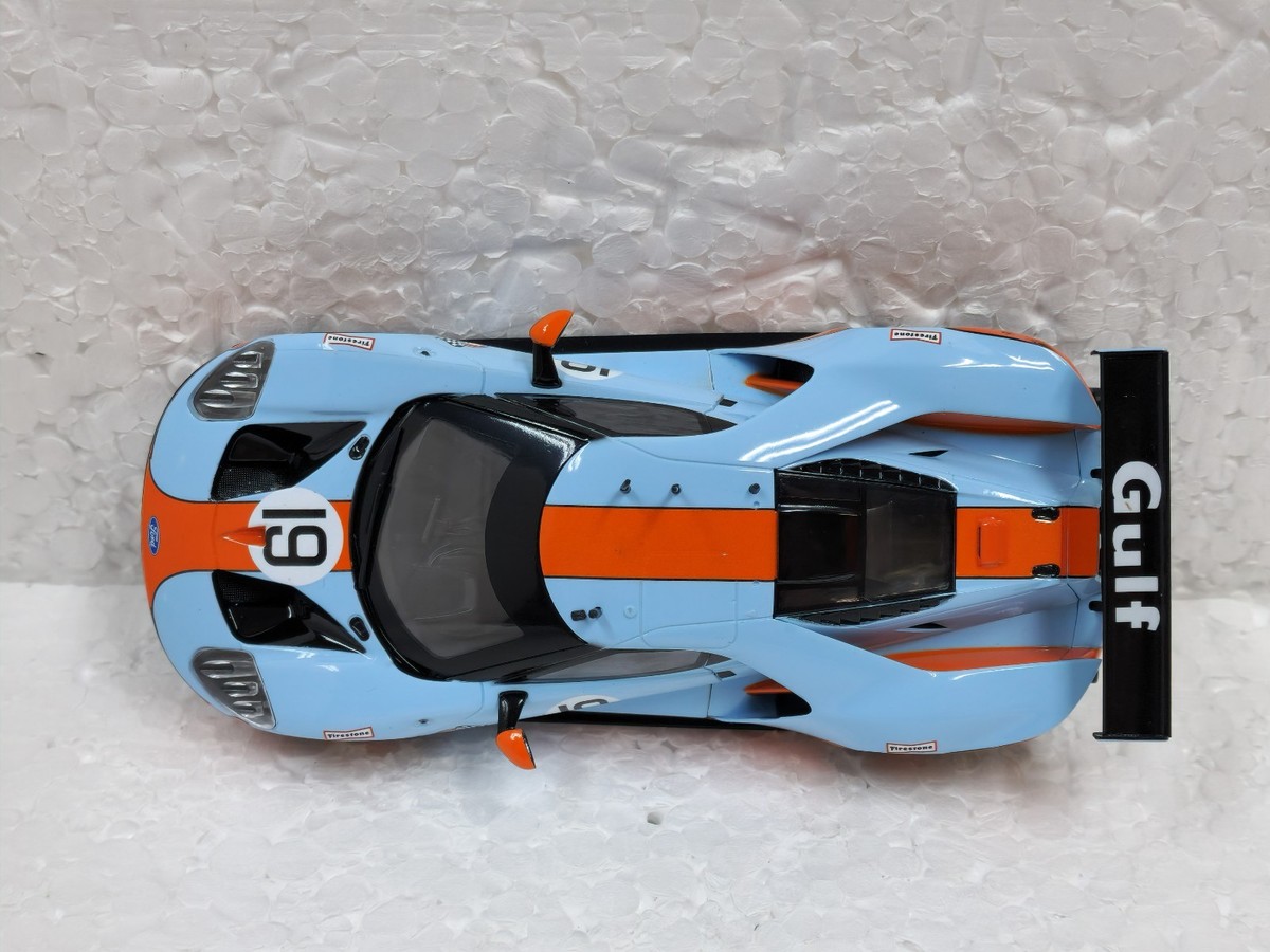 Scalextric Ford GT GTE Gulf Edition 1:32 Slot Race Car for sale