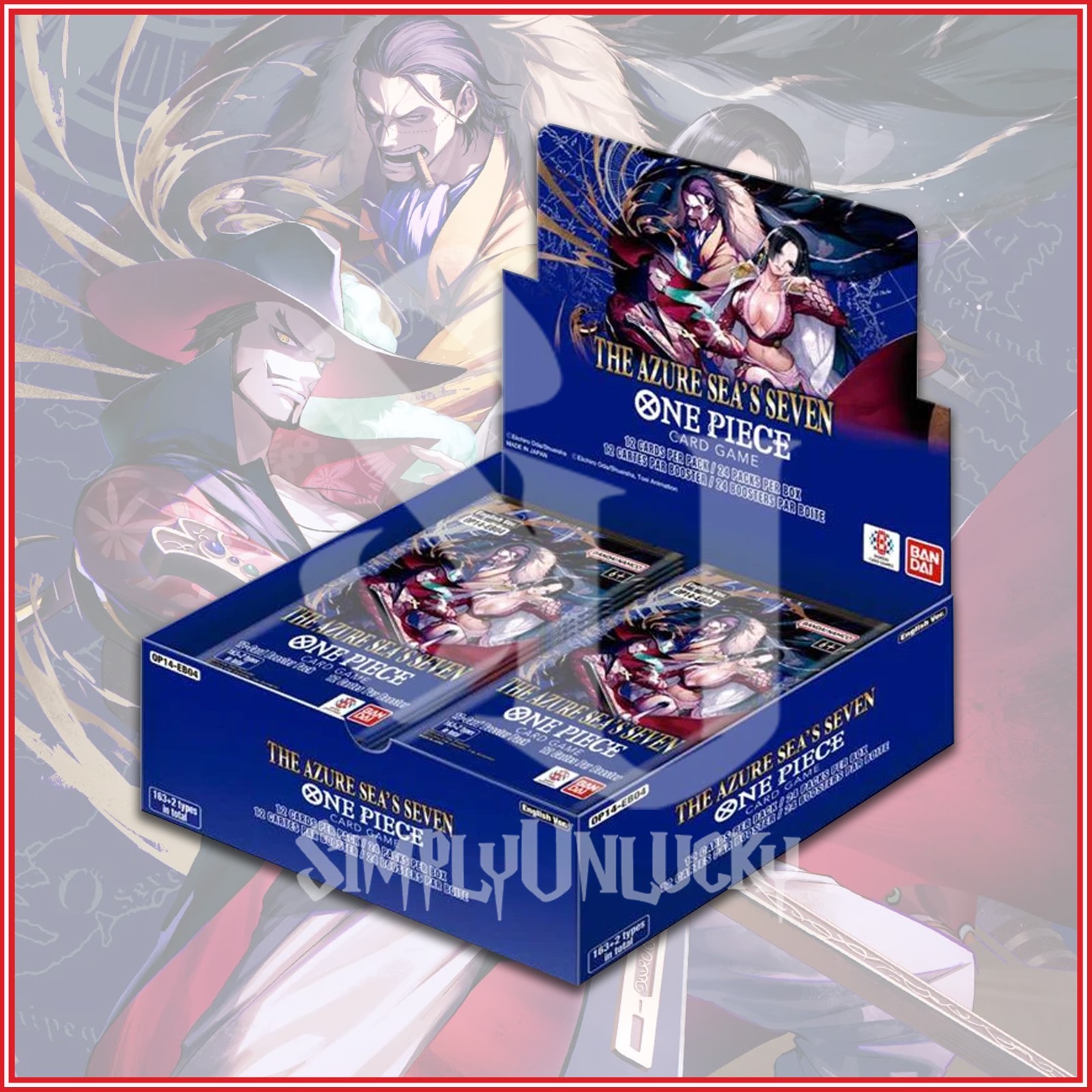 ONE PIECE CARD GAME: THE AZURE SEA'S SEVEN BOOSTER BOX OP14