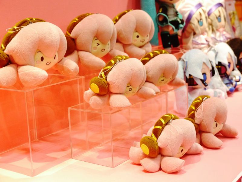 手のりサイズのたこルカぬいぐるみストラップ「なき顔 ver