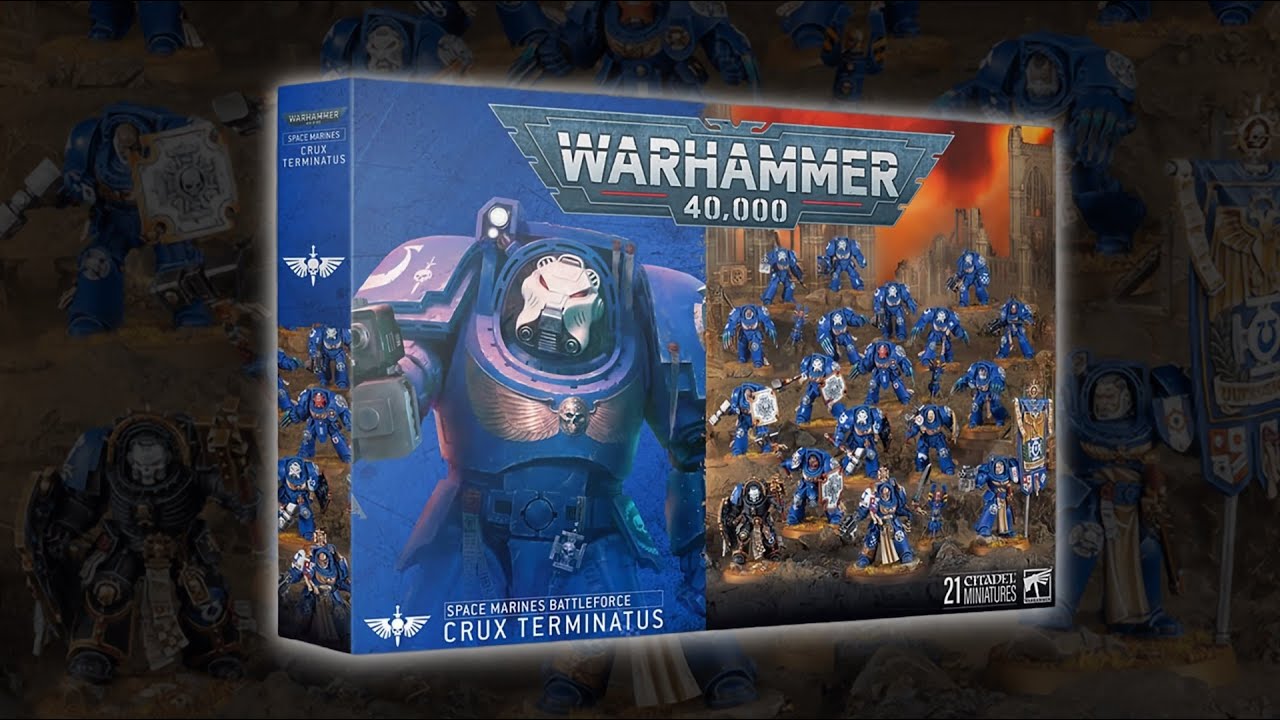 NEW Space Marines Crux Terminatus Battleforce Review