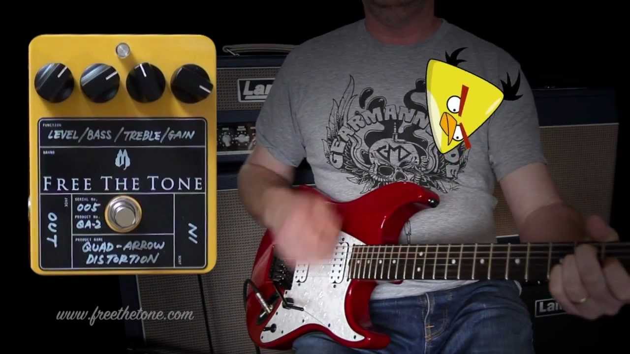 Free The Tone: QUAD ARROW DISTORTION (Pt. 2 - Laney L50H - EL34B's