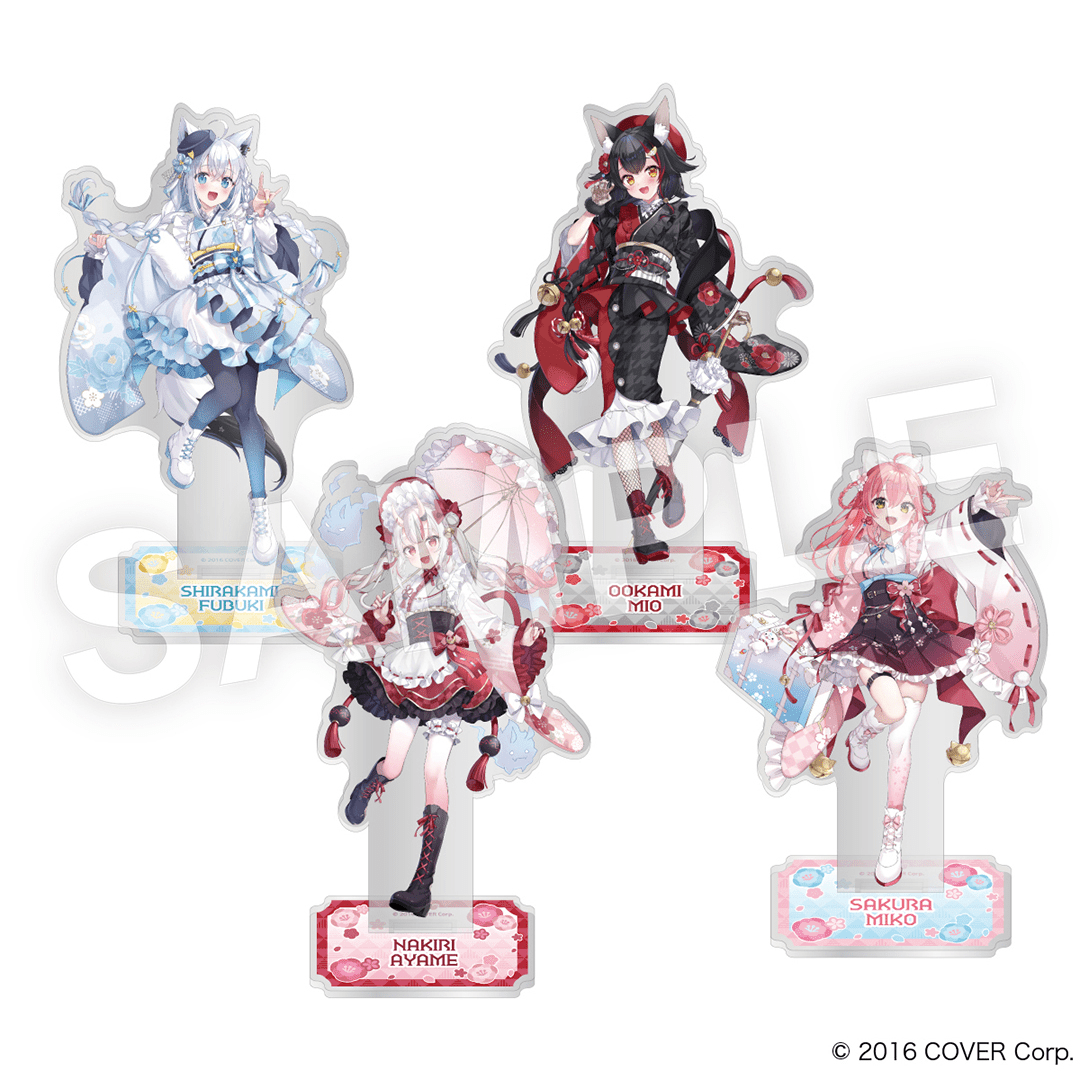 新品】hololive ホロツリ2025～春風花舞～立牌晴空塔（白上フブキ・百