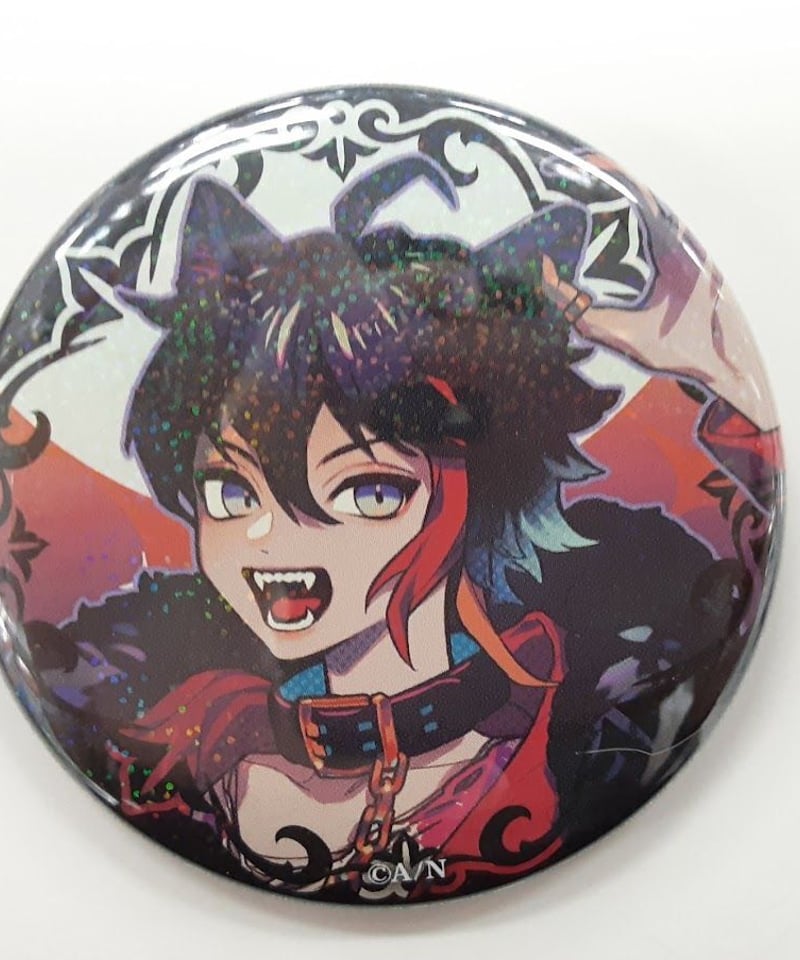 キズ有】にじさんじ 三枝明那 にじさんじハロウィン2021 缶バッジ | K