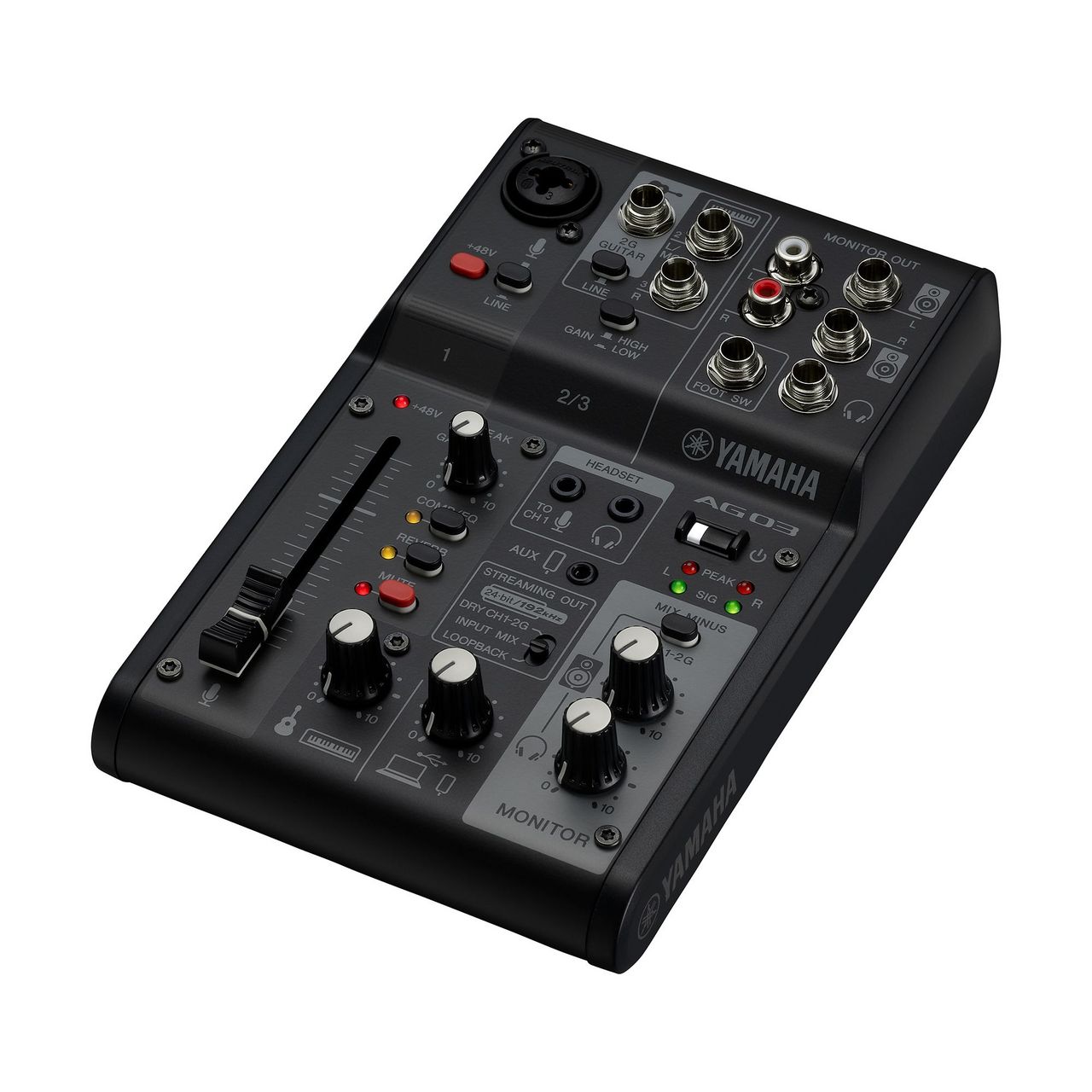 YAMAHA AG03MK2 B(Black) 【オーディオインターフェイス】（新品/送料