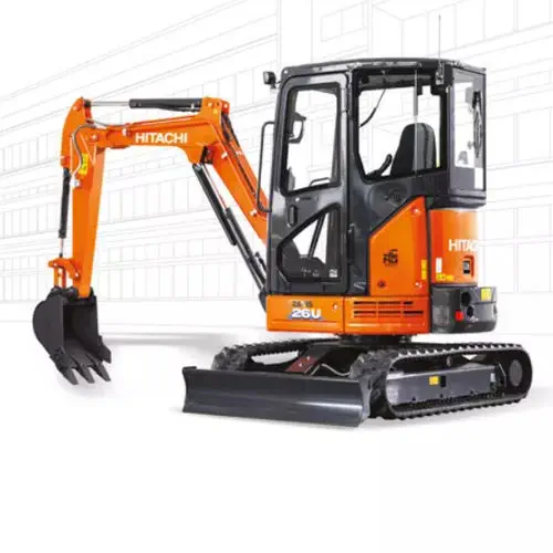 Mini-excavator - ZX26U-6 - Hitachi Construction Machinery Europe