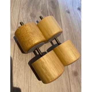 無印良品マットレス付きベッド足付きベッド木製脚5cmの通販 by PINKY