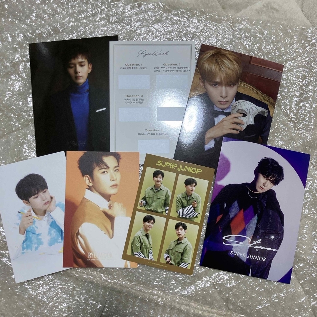 SUPER JUNIOR - Super Junior リョウク トレカ ポストカード ポスター