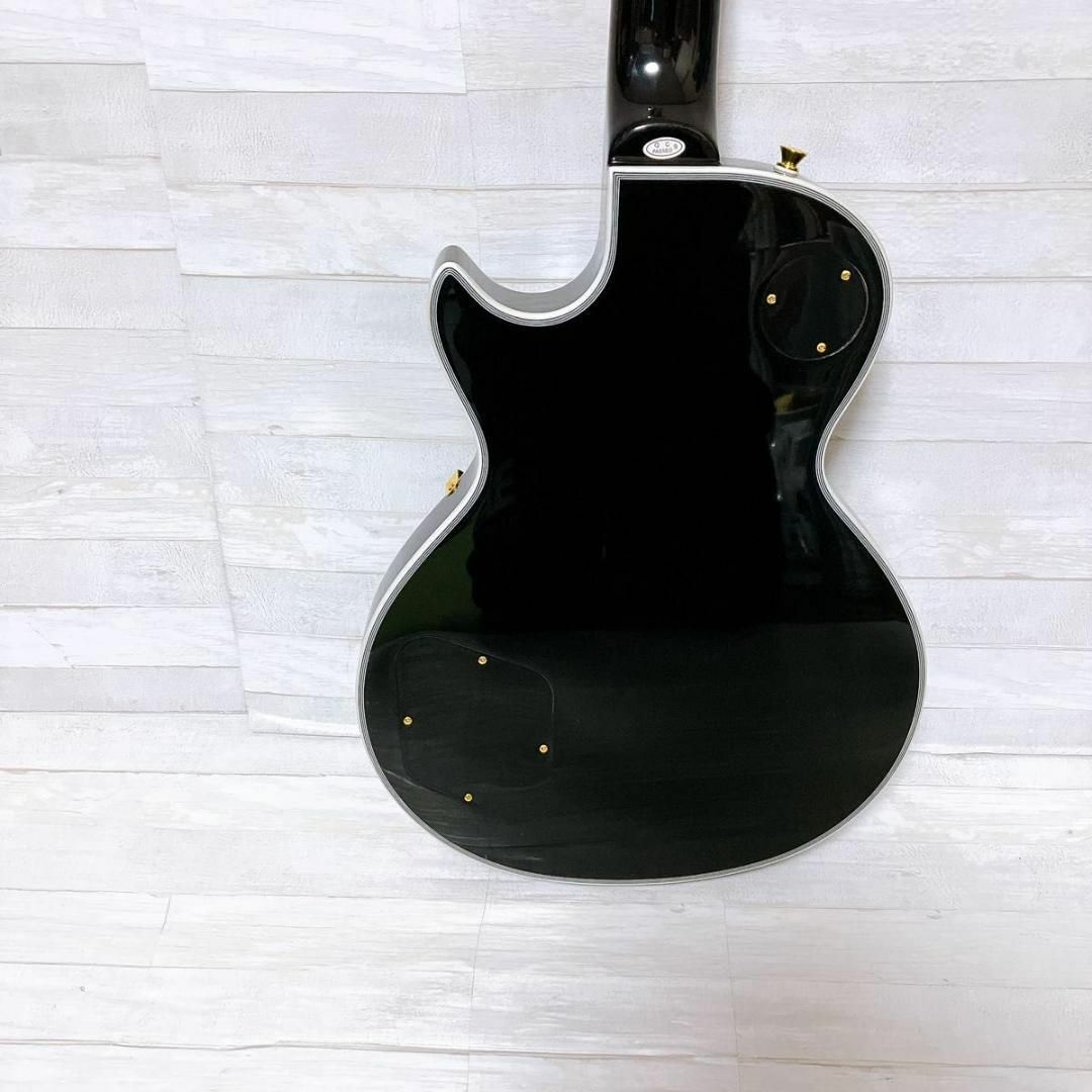 極美品】MAISON レスポール カスタム エレキギター ブラック 弦楽器の