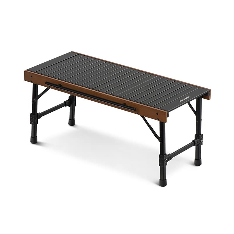Naturehike Square Fold-IGT アウトドアテーブル ウッド ロールトップ