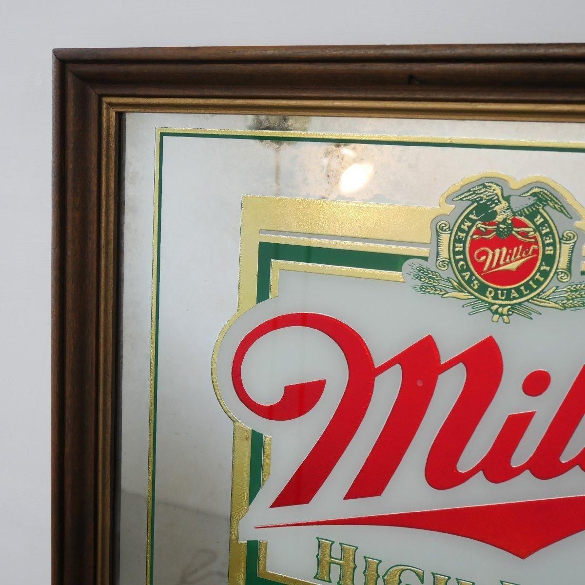 ヴィンテージ パブミラー ビール ミラー -通販-ローズボールアンティークス