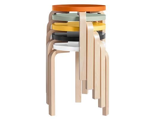 スツール60（ナチュラルラッカー） | artek [メトロクス札幌]