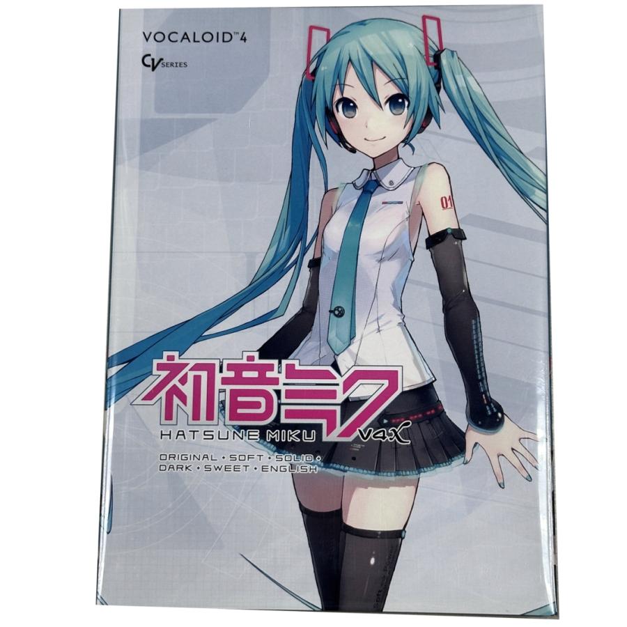 クリプトン 初音ミク V4X (incl. ENGLISH) 日本語＆英語ライブラリー同
