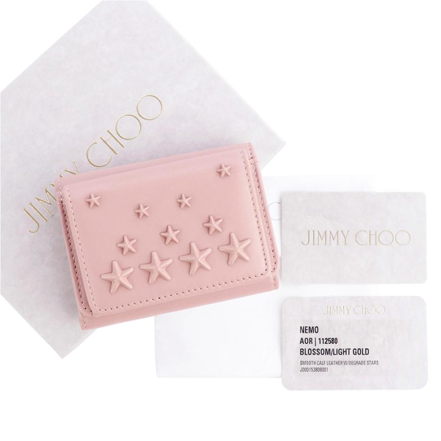 JIMMY CHOO（ジミーチュウ） 財布 三つ折り Jimmy Choo NEMO ネモ ミニ