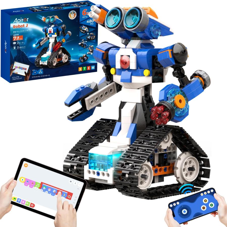 Apitor Robot J プログラミングロボットキット 子供のおもちゃ STEM