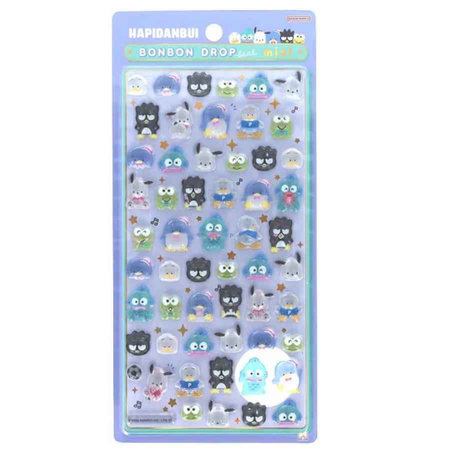 サンスター文具 ボンボンドロップシール ミニ はぴだんぶい サンリオ