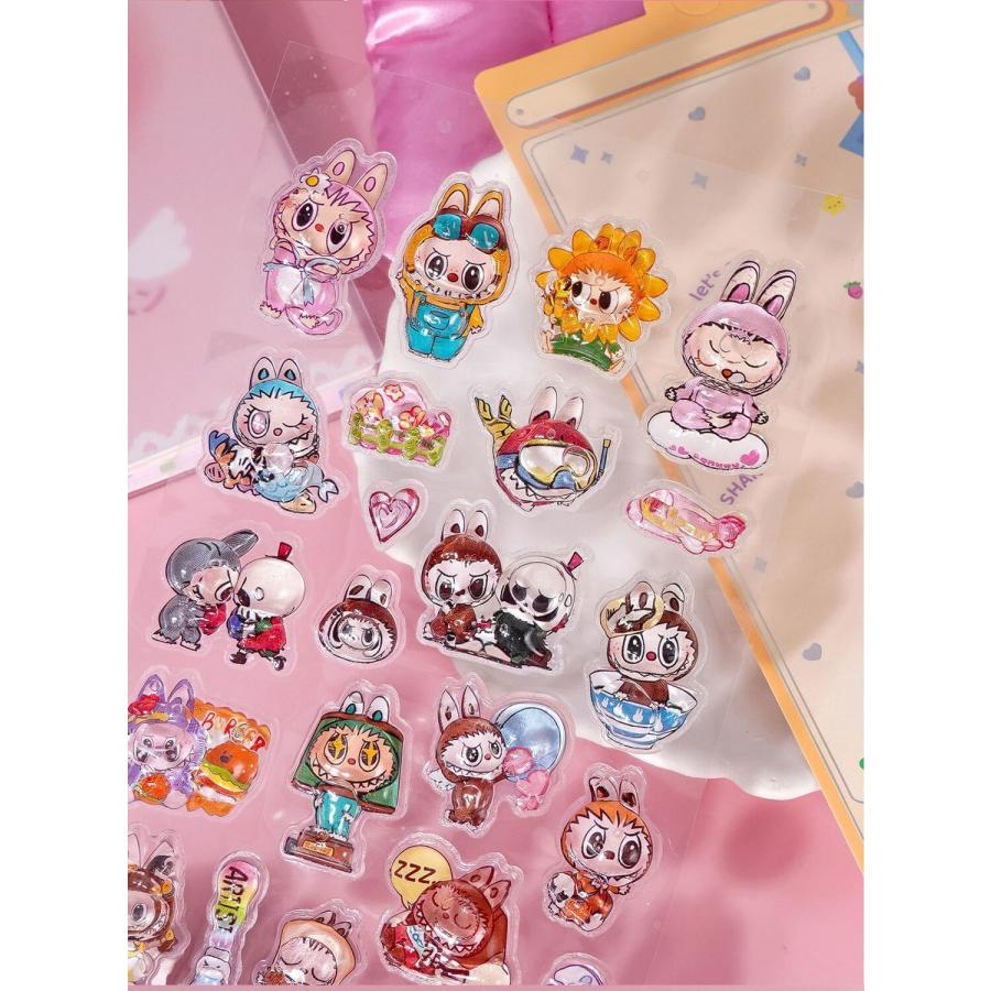 値下げ！＼期間限定500円offクーポン／即納 ぷくぷくシール ウォーター