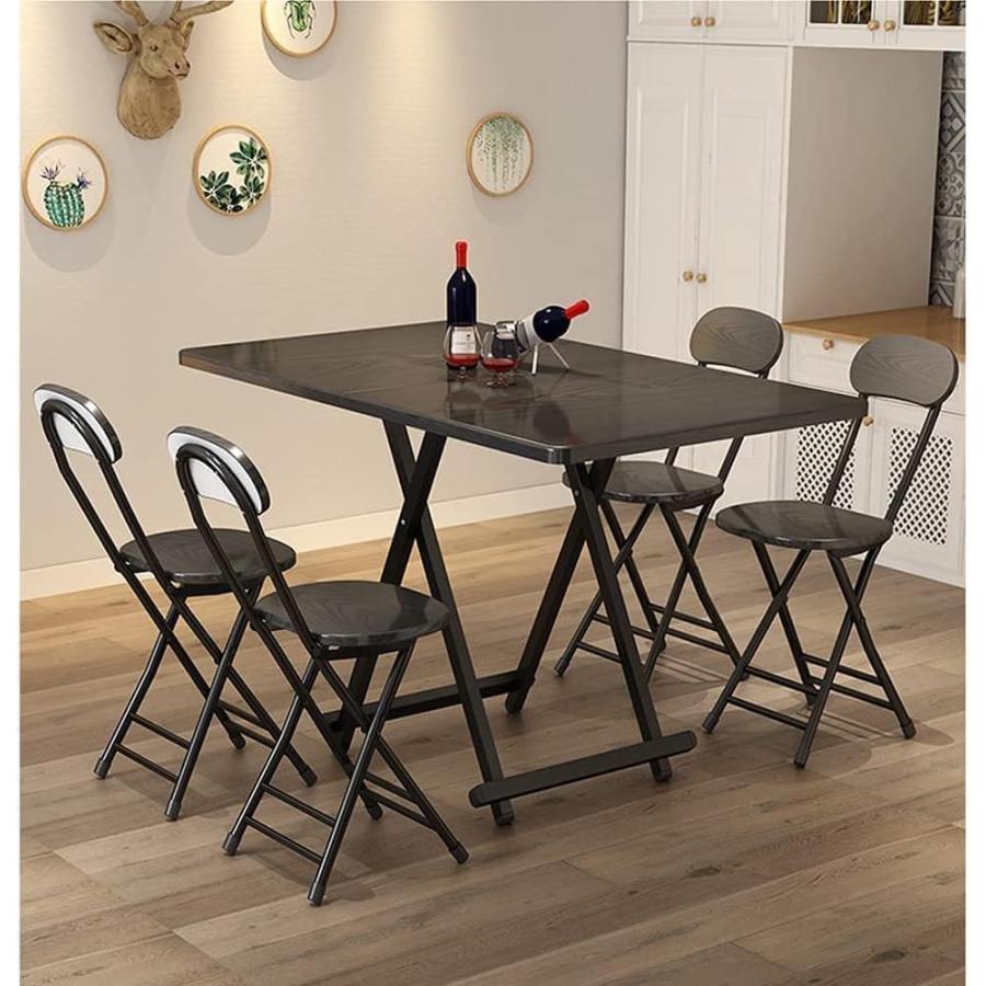 PROBASTO 折りたたみチェア ダイニングチェア 2脚セット 背もたれ付