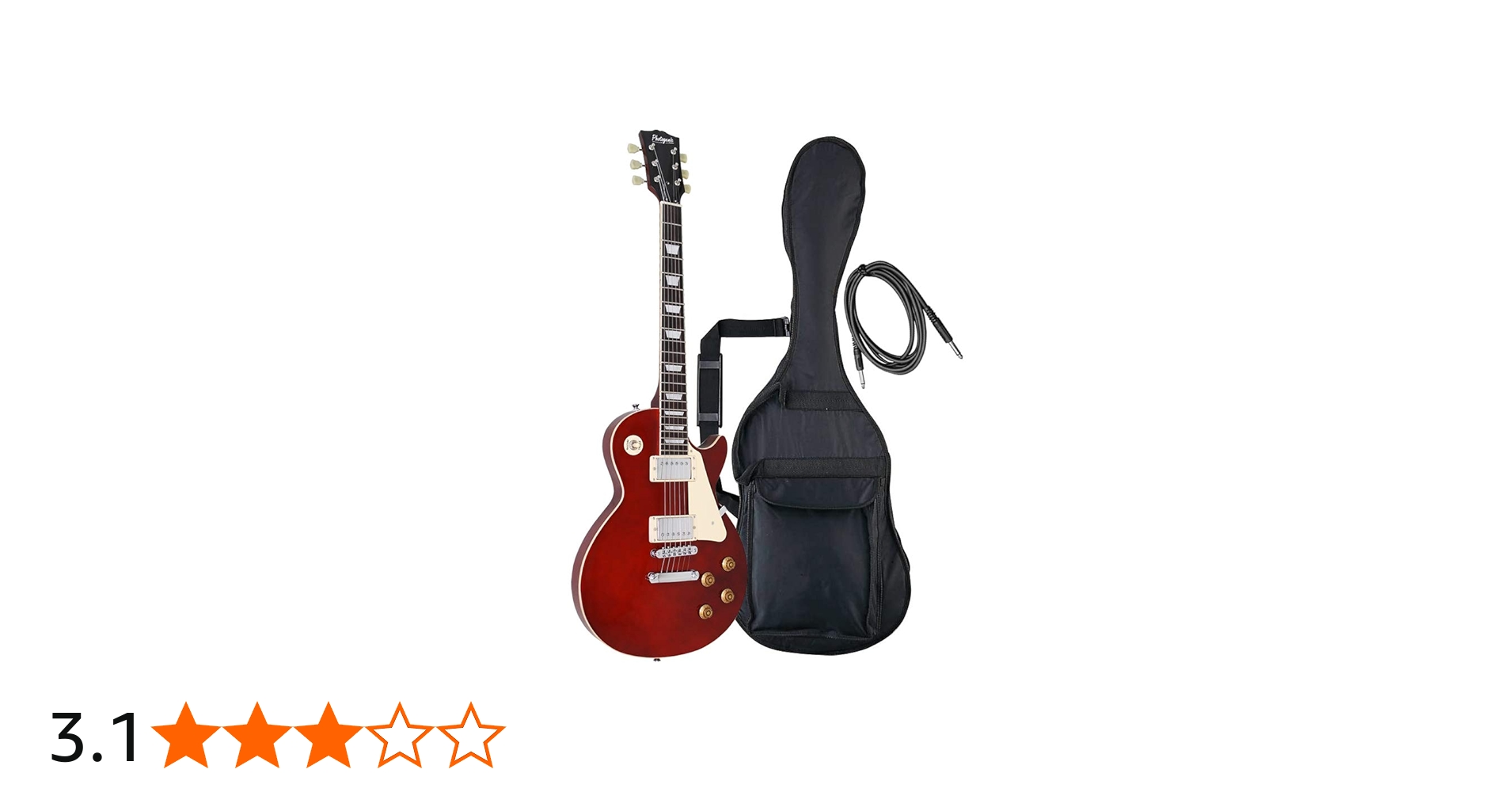 Amazon.co.jp: PhotoGenic エレキギター LPタイプ LP-260/WR ワイン