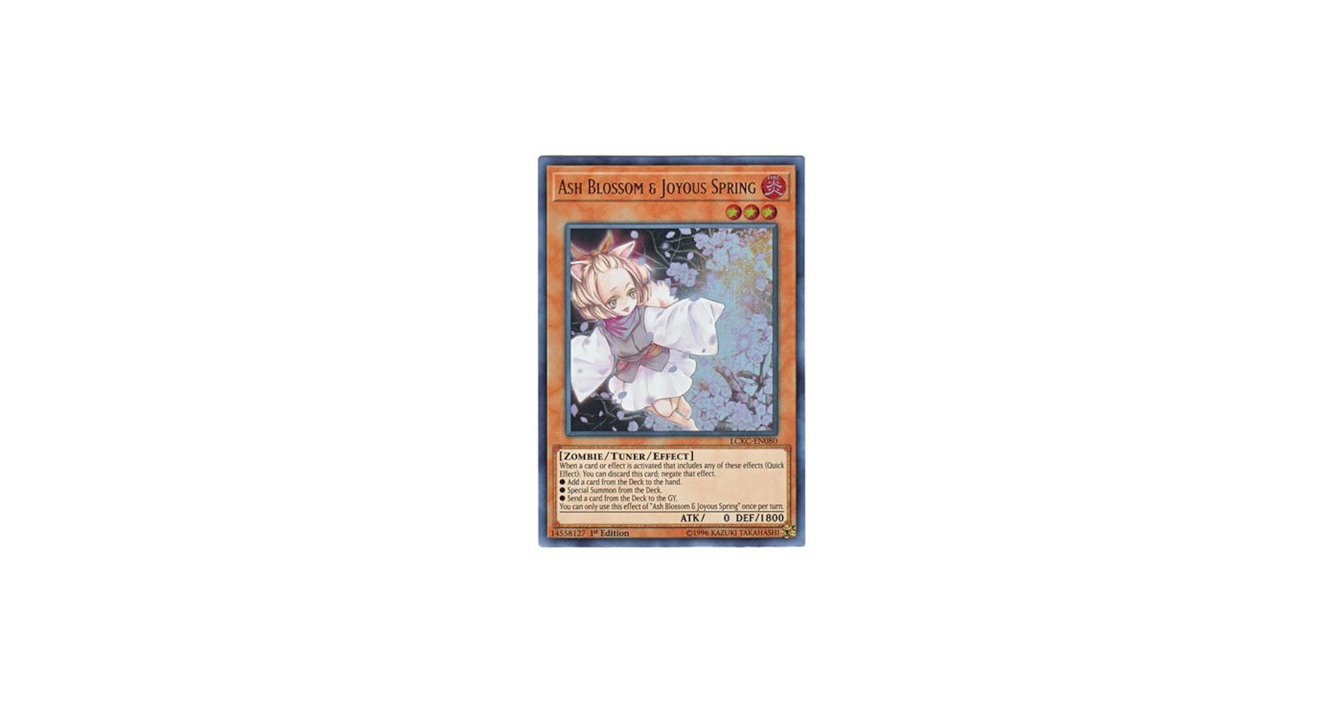 Amazon.co.jp: 遊戯王 英語版 LCKC-EN080 Ash Blossom & Joyous Spring