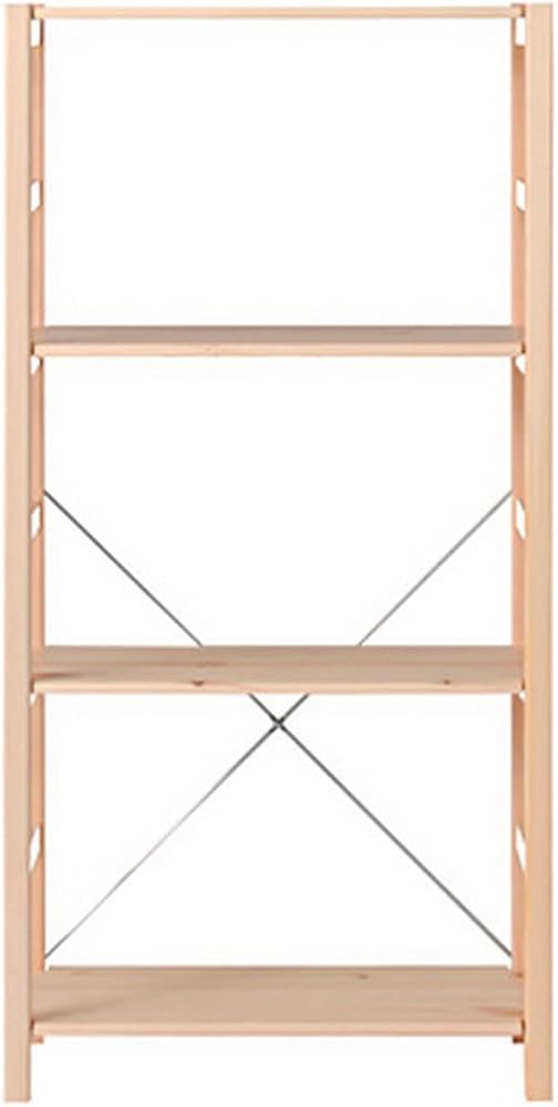 Amazon｜無印良品 パイン材ユニットシェルフ 中 幅58×奥行26×高さ120cm