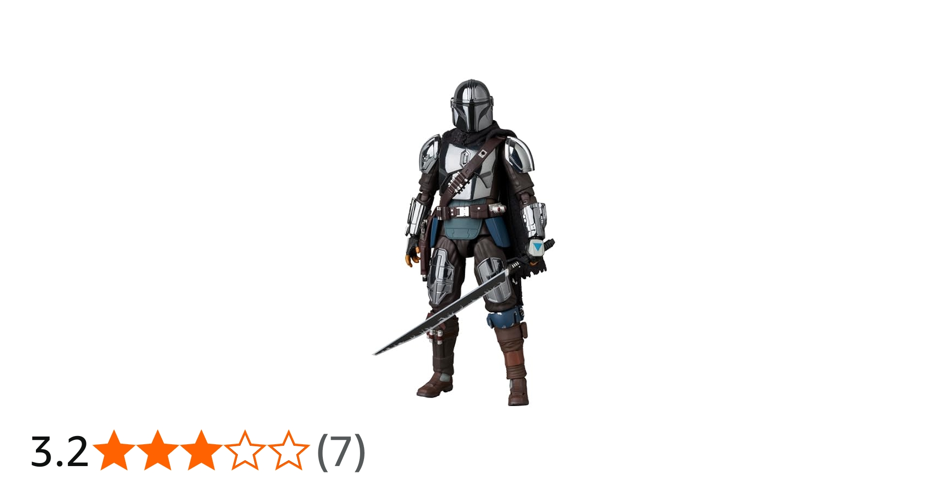 Amazon | MAFEX マフェックス No.256 THE MANDALORIAN CHROME Ver