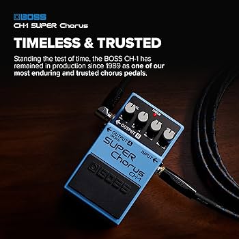 BOSS CH-1 SUPER Chorus | Classic Compact Chorus Effects Pedal