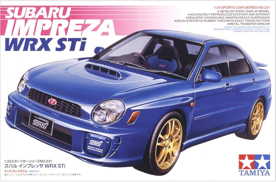 Amazon | タミヤ 1/24 スポーツカーシリーズ No.231 スバル