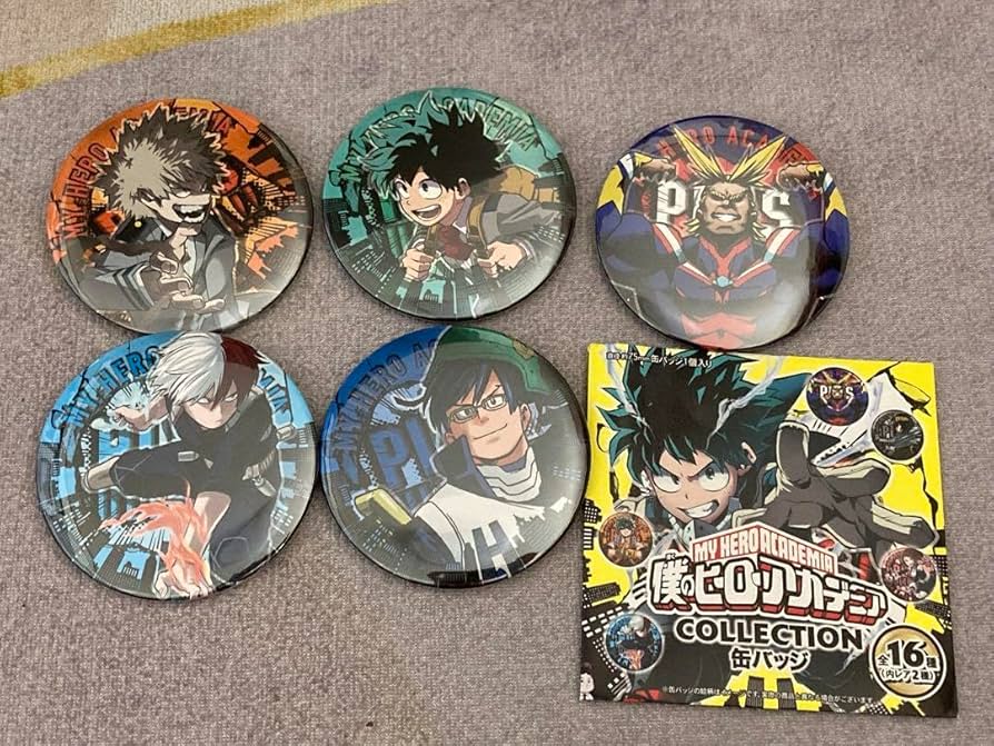 Amazon.co.jp: 僕のヒーローアカデミア コレクション缶バッジ 第1弾 爆