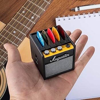 Amazon | Mahnerop アンプギターピックホルダー、ギターピック収納