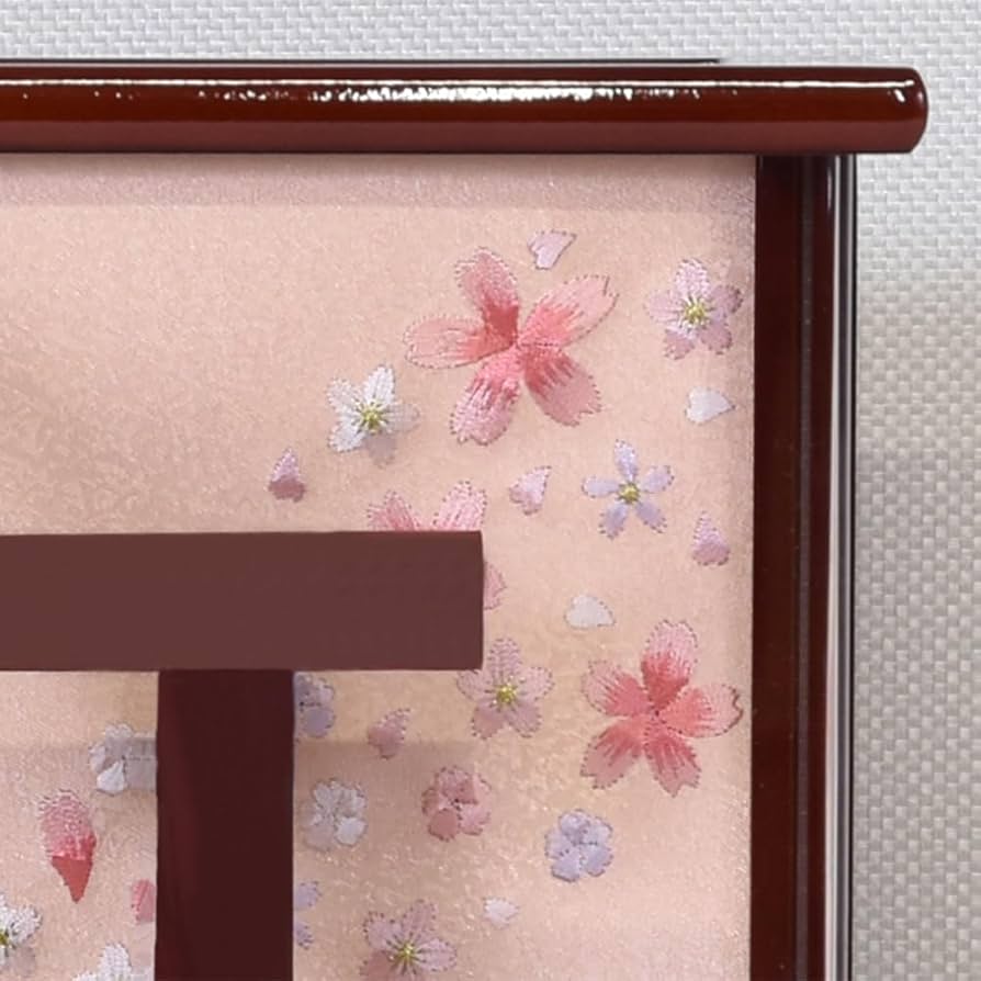 Amazon | 羽子板 コンパクト ケースのみ お祝い ミニ おしゃれ エンジ