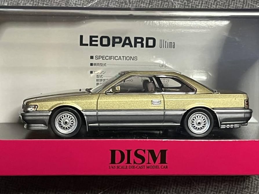 DISM 1/43 F31 レパード アルティマ ゴールドメタリックツートン