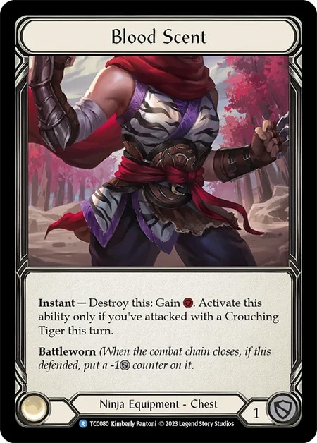 EN】[Ninja] Blood Scent 「R」〔TCC080〕 | すべての商品 | TOKYO FAB