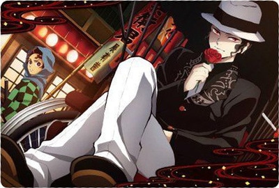 025 竈門炭治郎&鬼舞辻無惨【ビジュアルカード】 鬼滅の刃ウエハース
