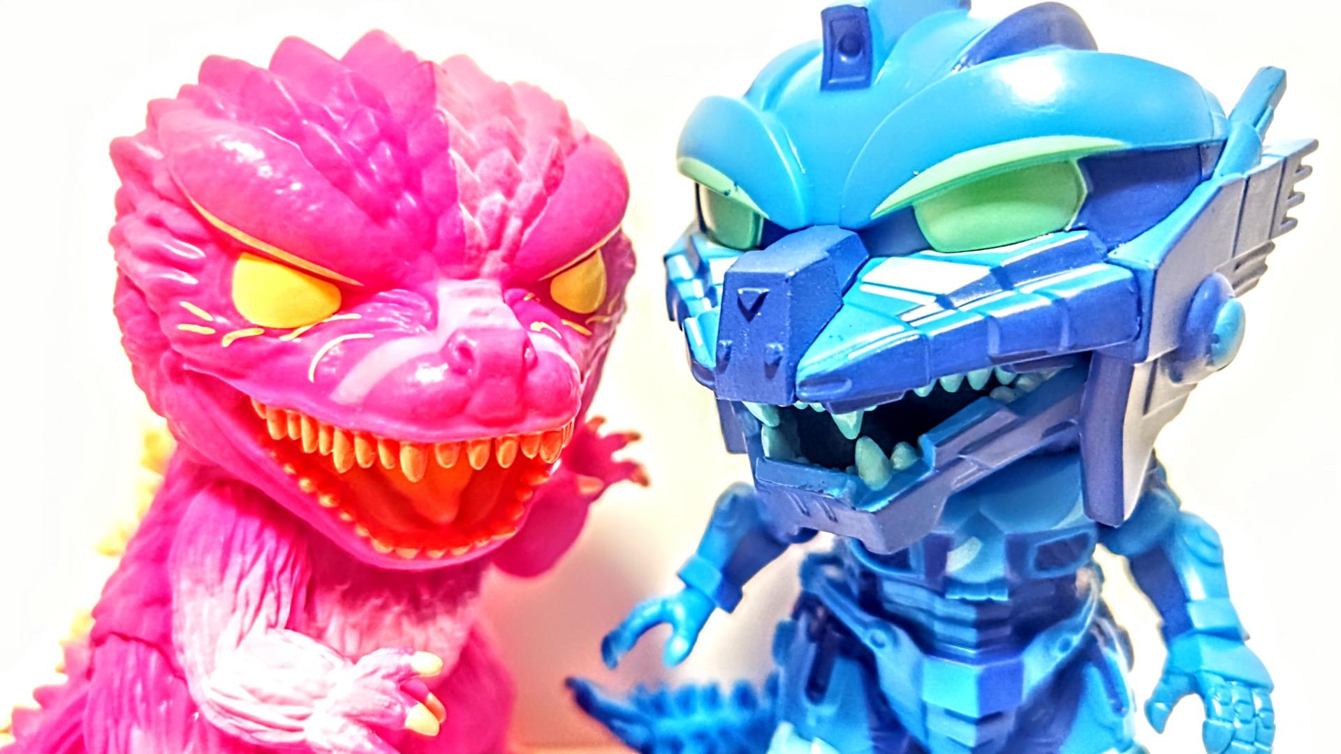 桃色ゴジラ×青色機龍！】ハワイで展開中のFunko社「POP! MOVIES