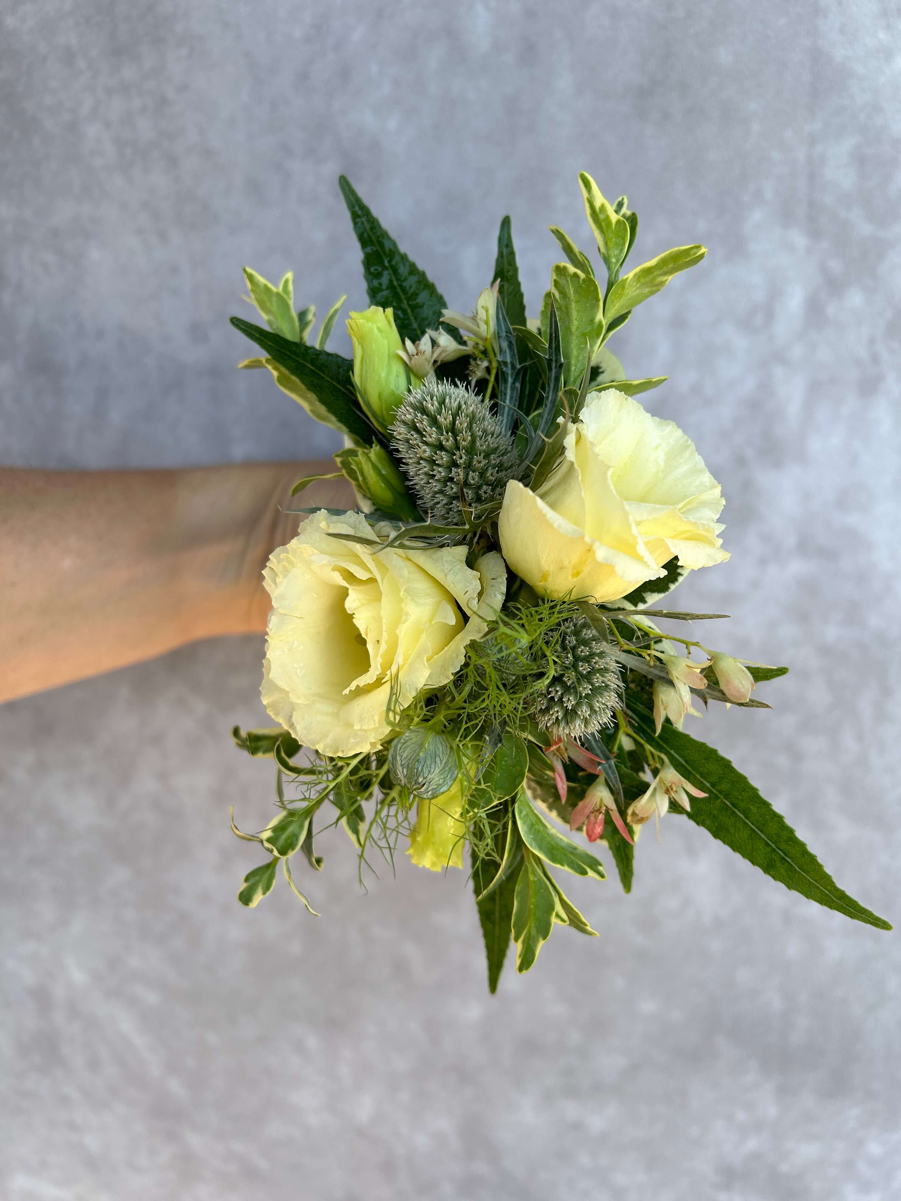 Corsages – Petals to the Metal Floral