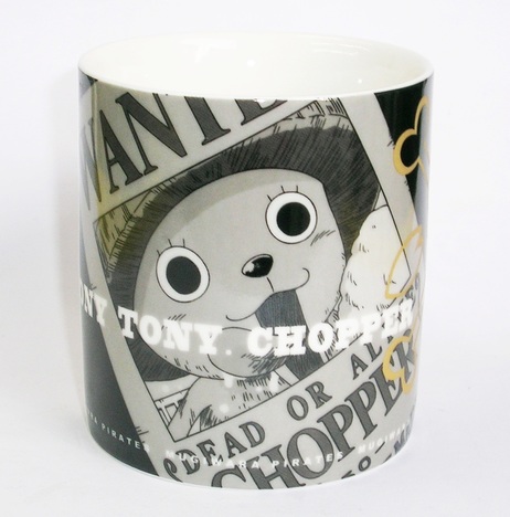 121197.ワンピース（チョッパー）磁器製モノクロームマグ【アニメ