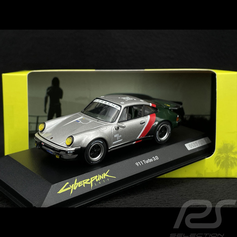 Porsche 911 Turbo Type 930 Cyberpunk 2077 1977 Silver / Green