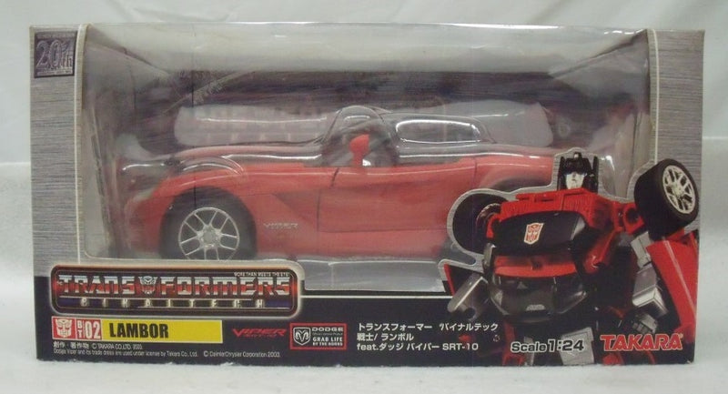 中古】【開封品】BT02 ランボル feat.ダッジ バイパー SRT-10