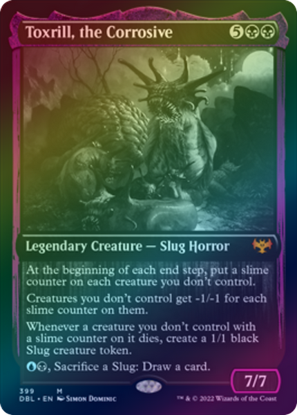401 Games Canada - Toxrill, the Corrosive (DBL) (Foil)