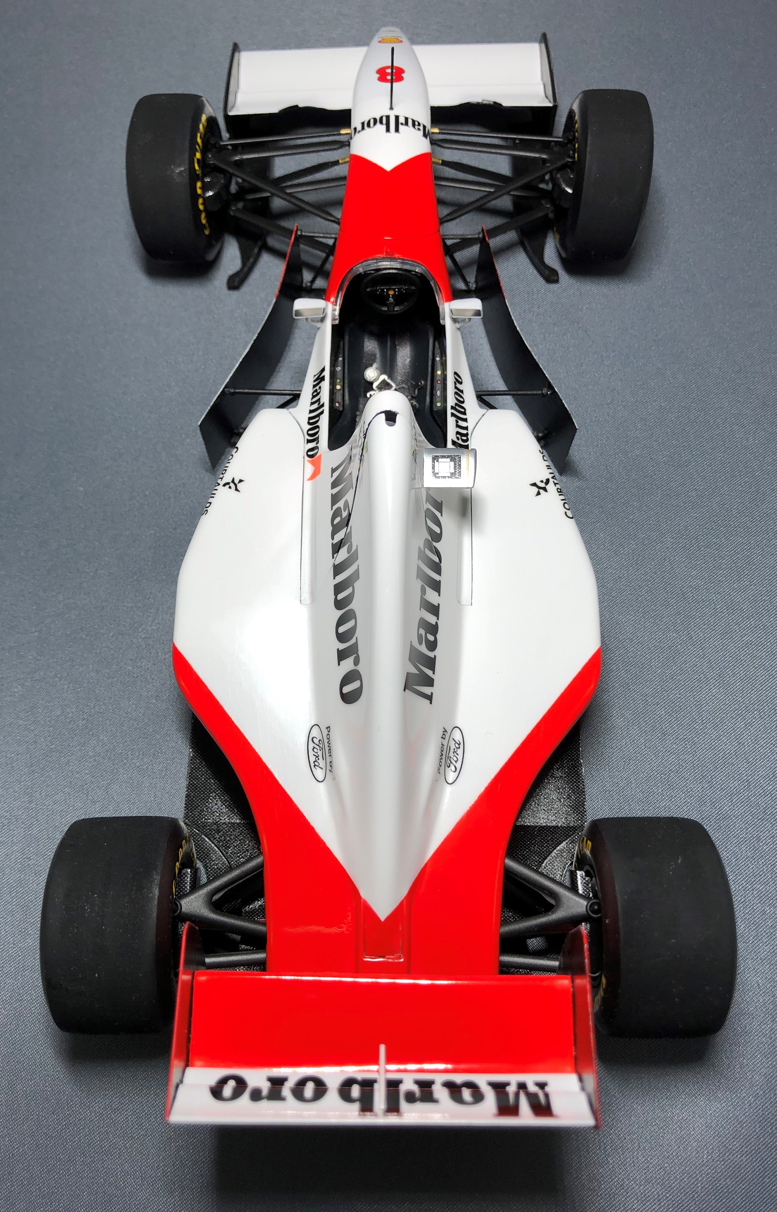 タミヤ 1/20 マクラーレンMP4/8フォード #08 完成 | kingmanの模型製作記Ⓐ
